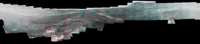 La panorámica en 3DFoto: NASA/JPL-Caltech/Cornell/ASU